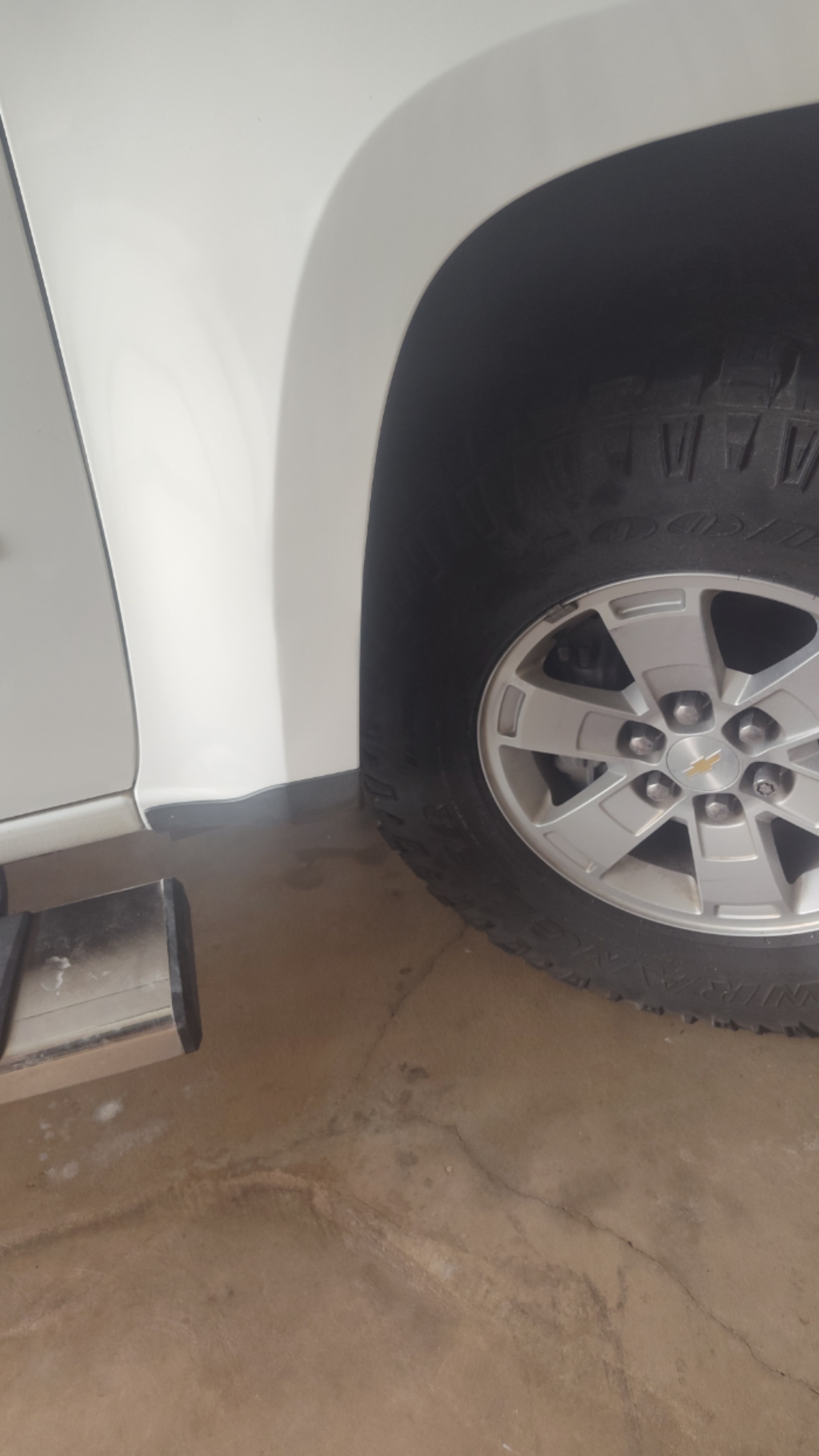 Car after repair — restored finish